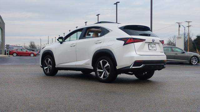 used 2021 Lexus NX 300h car, priced at $34,900