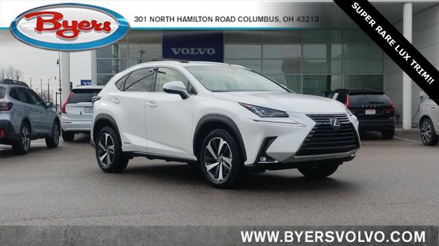 used 2021 Lexus NX 300h car, priced at $34,900