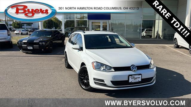 used 2015 Volkswagen Golf SportWagen car, priced at $11,500