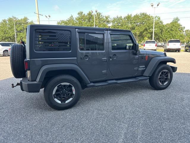 used 2017 Jeep Wrangler Unlimited car, priced at $20,594