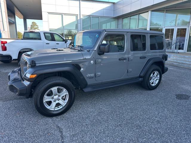 used 2020 Jeep Wrangler Unlimited car, priced at $27,997