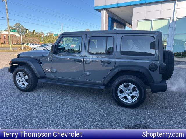 used 2020 Jeep Wrangler Unlimited car, priced at $27,997