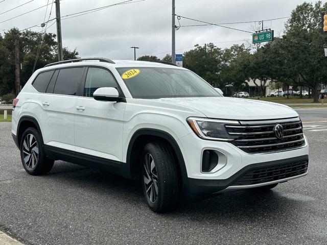 used 2024 Volkswagen Atlas car, priced at $35,078