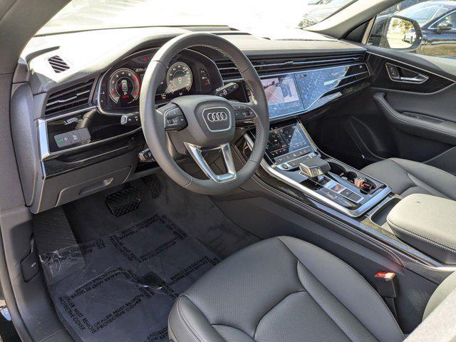 new 2025 Audi Q8 car, priced at $80,077