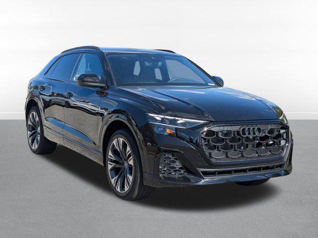 new 2025 Audi Q8 car, priced at $80,077