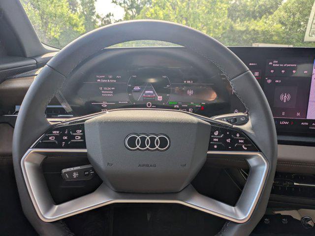 new 2025 Audi Q6 e-tron car, priced at $73,855