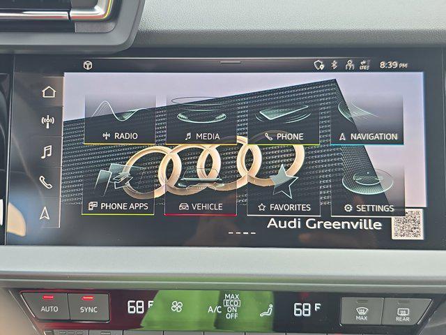 new 2025 Audi A3 car, priced at $41,890