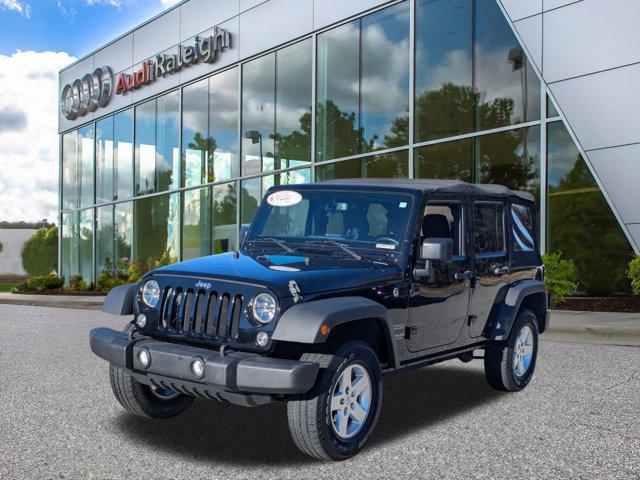 used 2016 Jeep Wrangler Unlimited car, priced at $18,495