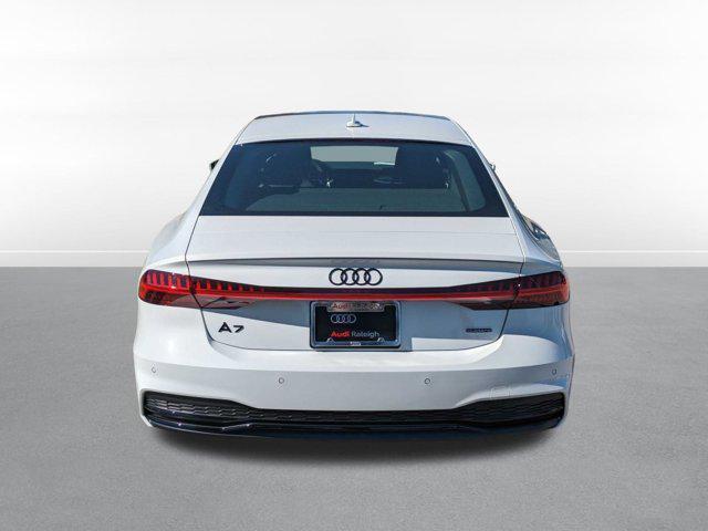 new 2025 Audi A7 car, priced at $77,085