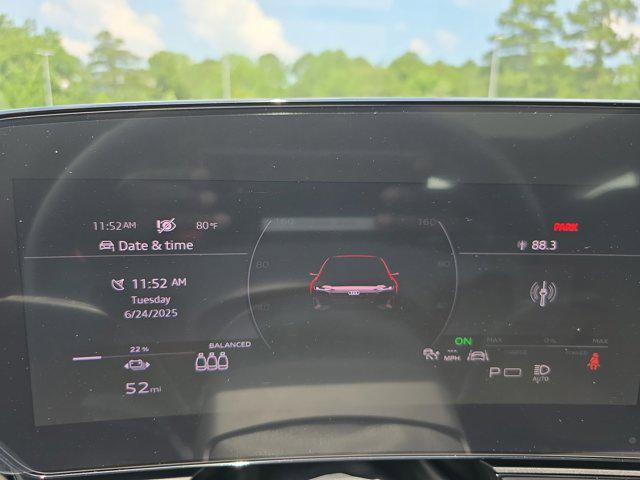 new 2025 Audi A6 e-tron car, priced at $70,205