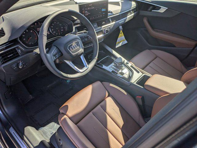 new 2025 Audi A4 car, priced at $48,075