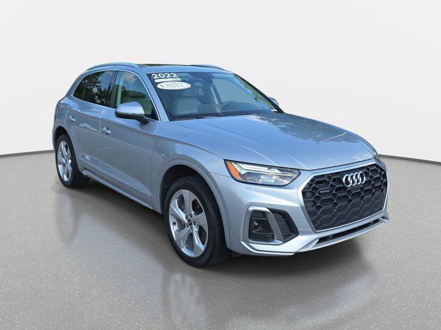 used 2022 Audi Q5 car, priced at $34,387