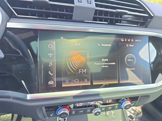 new 2025 Audi Q3 car, priced at $41,825