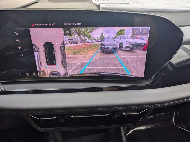 new 2025 Audi Q6 e-tron car, priced at $74,323