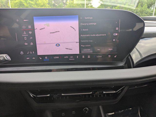 new 2025 Audi Q6 e-tron car, priced at $74,323