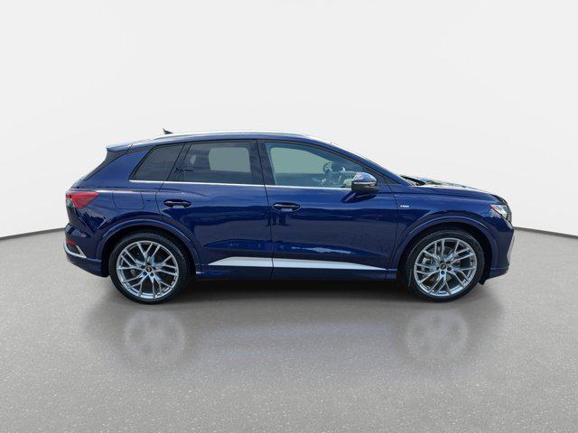 new 2025 Audi Q4 e-tron car, priced at $58,086