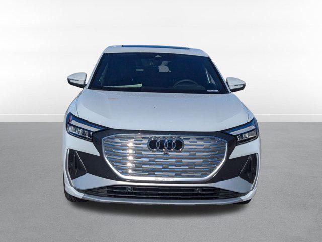 new 2025 Audi Q4 e-tron Sportback car, priced at $63,615