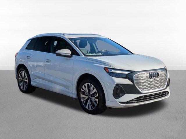 new 2025 Audi Q4 e-tron car, priced at $54,735