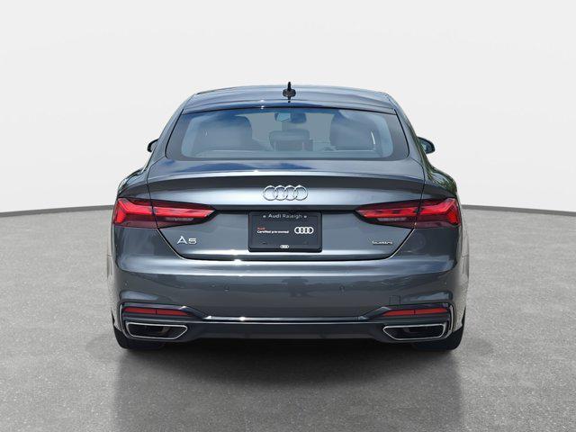 used 2025 Audi A5 Sportback car, priced at $51,820