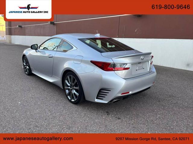 used 2015 Lexus RC 350 car, priced at $16,999