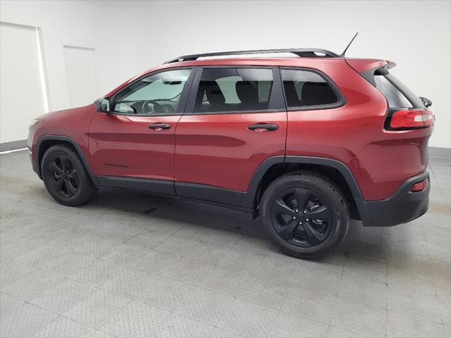 used 2017 Jeep Cherokee car, priced at $17,395