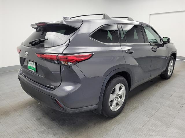 used 2021 Toyota Highlander car, priced at $30,495