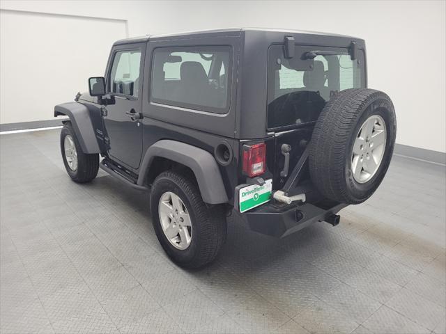 used 2015 Jeep Wrangler car, priced at $17,295