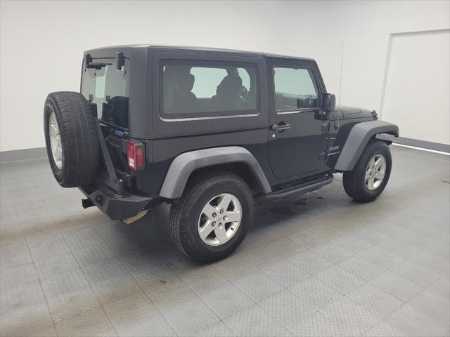 used 2015 Jeep Wrangler car, priced at $17,295