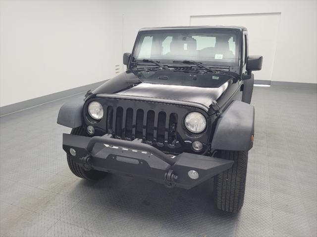 used 2015 Jeep Wrangler car, priced at $17,295
