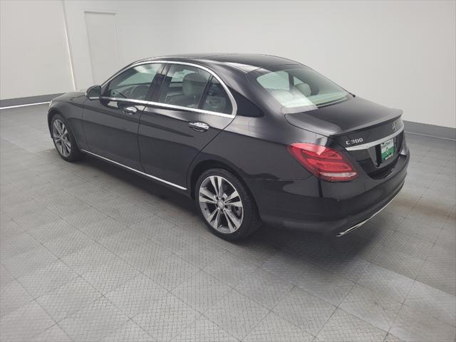 used 2017 Mercedes-Benz C-Class car, priced at $21,495