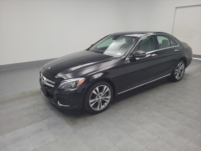 used 2017 Mercedes-Benz C-Class car, priced at $21,495
