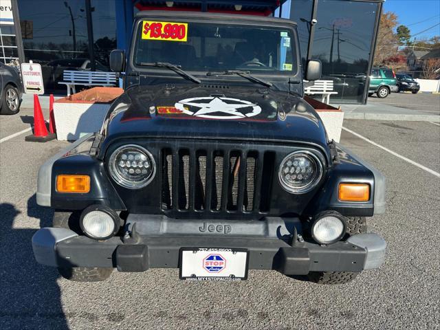 used 2004 Jeep Wrangler car, priced at $14,000