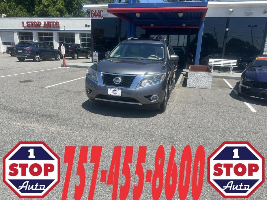 used 2015 Nissan Pathfinder car, priced at $16,000