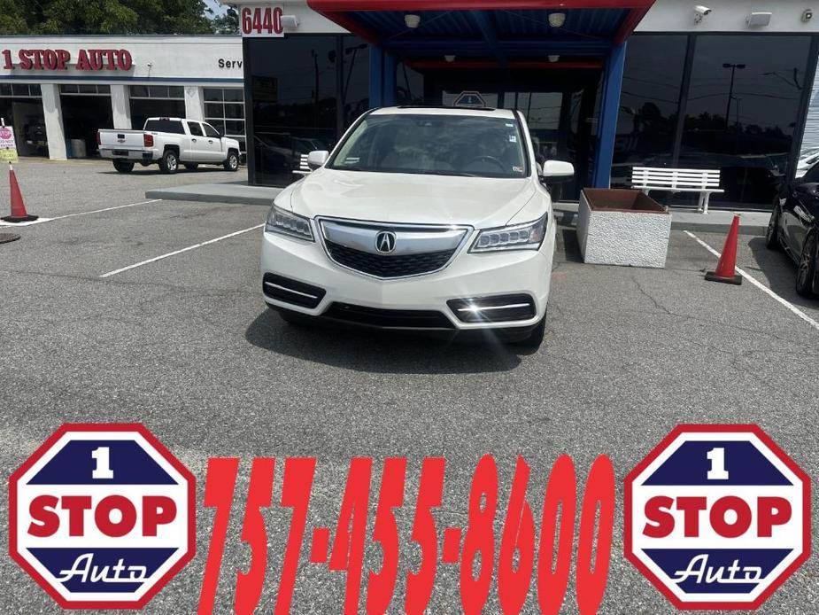 used 2016 Acura MDX car, priced at $21,000