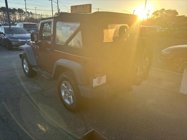 used 2014 Jeep Wrangler car, priced at $15,000