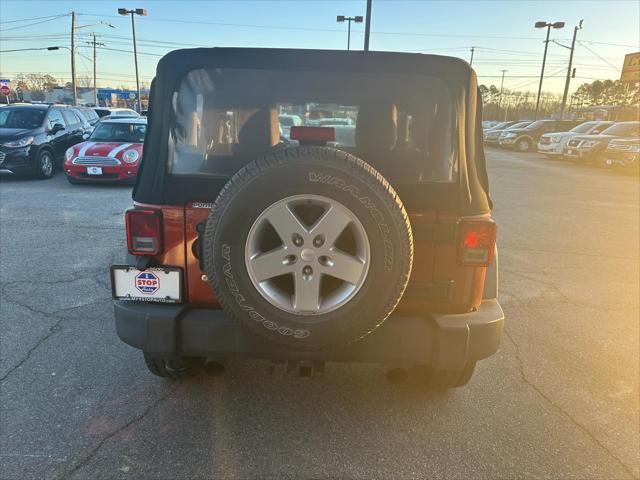 used 2014 Jeep Wrangler car, priced at $15,000