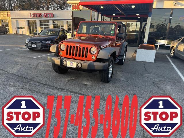 used 2014 Jeep Wrangler car, priced at $15,000