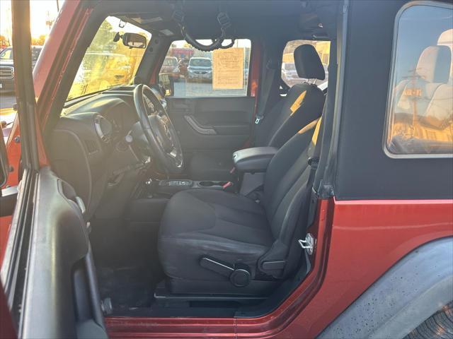 used 2014 Jeep Wrangler car, priced at $15,000