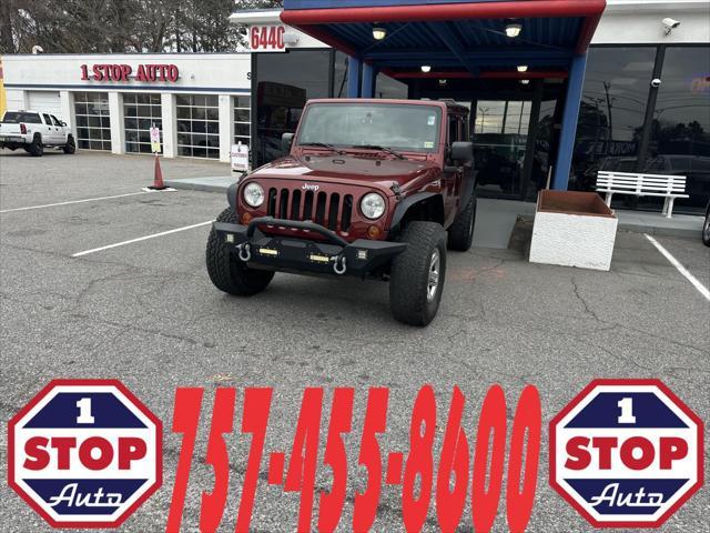 used 2009 Jeep Wrangler Unlimited car, priced at $12,000