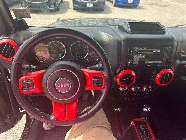 used 2014 Jeep Wrangler Unlimited car, priced at $17,000