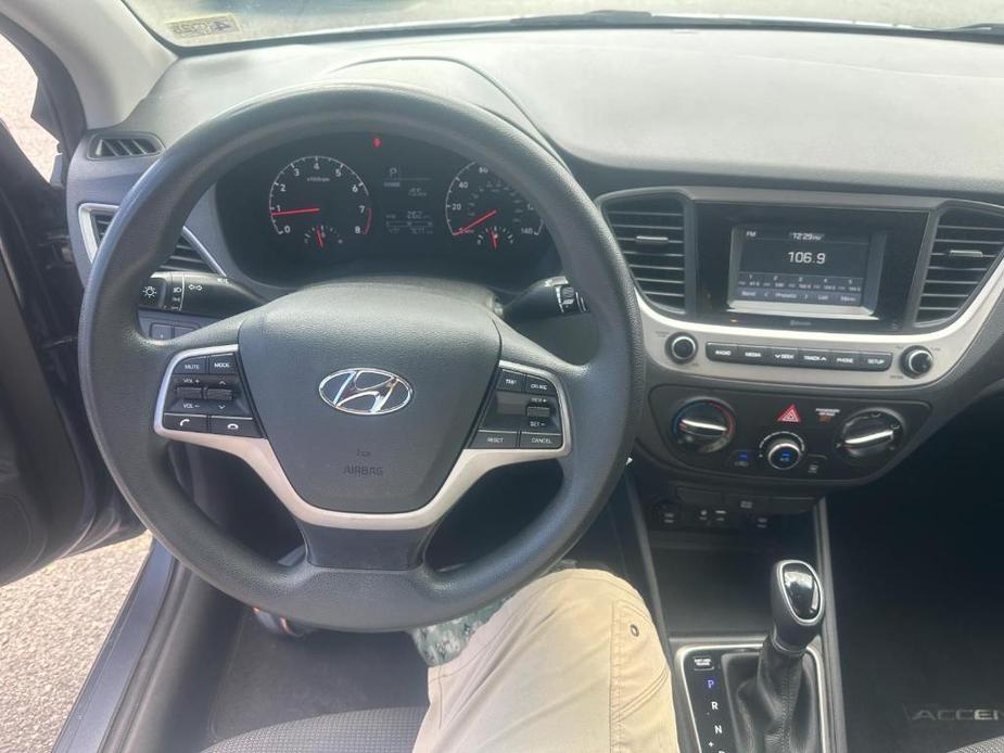 used 2020 Hyundai Accent car, priced at $12,000