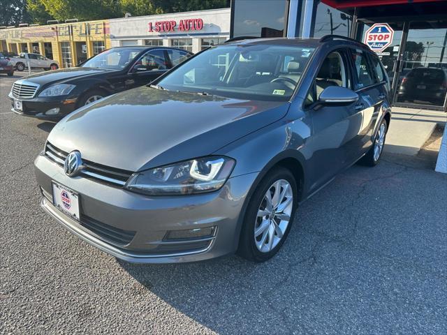 used 2015 Volkswagen Golf SportWagen car, priced at $15,000