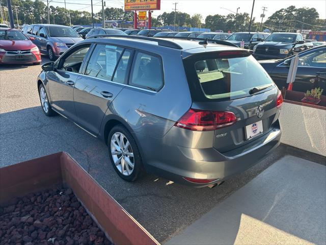 used 2015 Volkswagen Golf SportWagen car, priced at $15,000