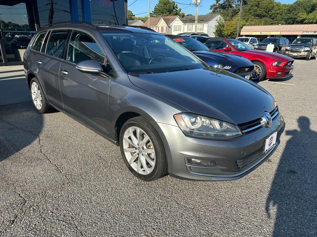 used 2015 Volkswagen Golf SportWagen car, priced at $13,000