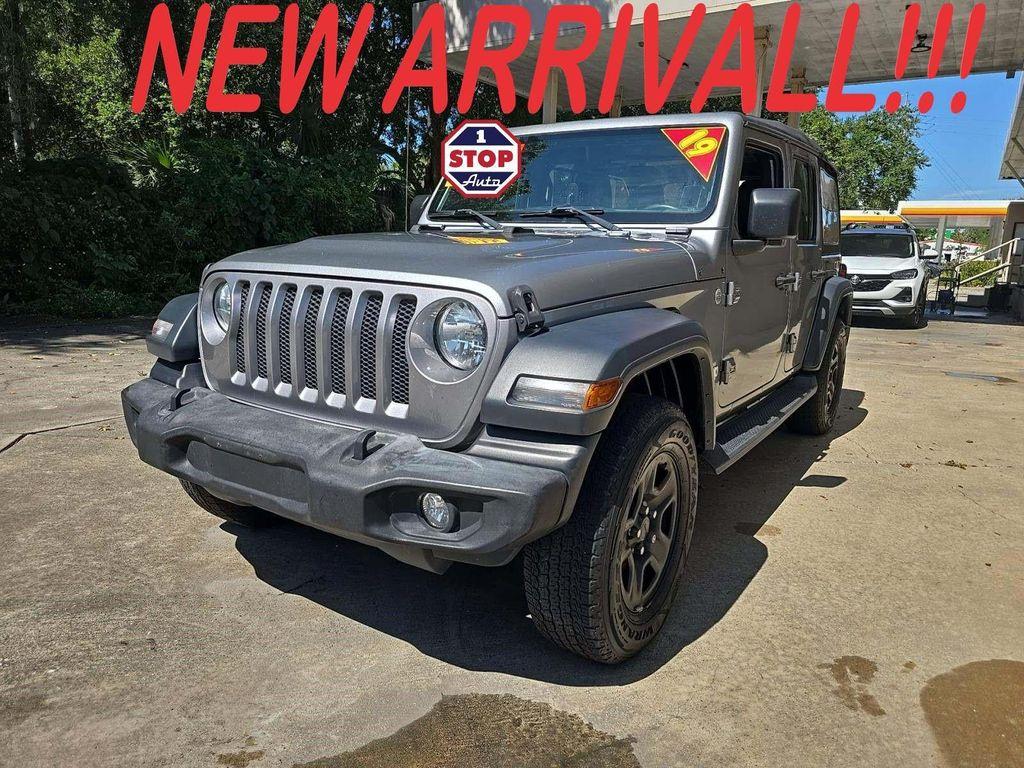 used 2019 Jeep Wrangler Unlimited car, priced at $20,000