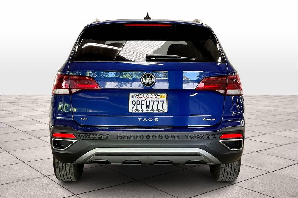 used 2024 Volkswagen Taos car, priced at $24,645