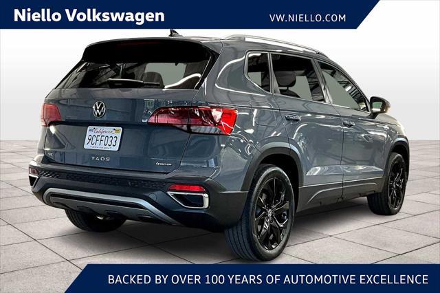 used 2022 Volkswagen Taos car, priced at $22,512