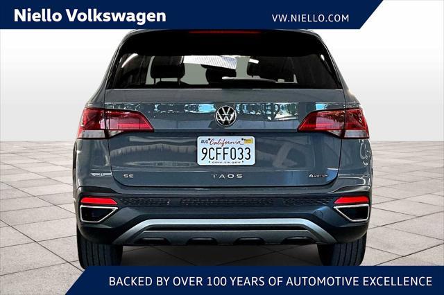 used 2022 Volkswagen Taos car, priced at $22,512