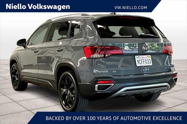 used 2022 Volkswagen Taos car, priced at $22,512