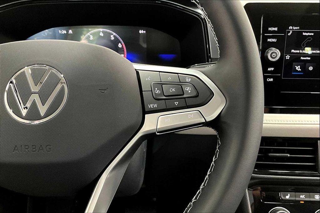 new 2025 Volkswagen Taos car, priced at $28,416